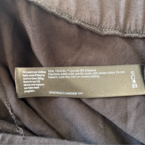 Eileen Fisher Stretch Jersey Knit Straight Pant New - Picture 6 of 15